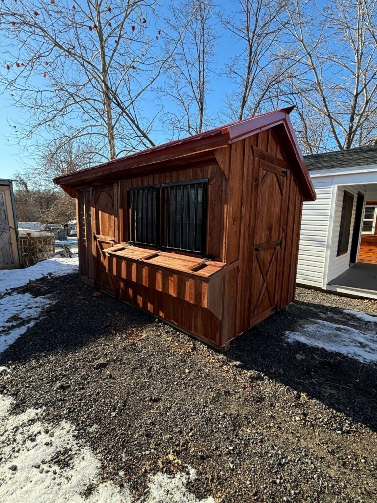 6′ x 12′ Chicken Coop With Run