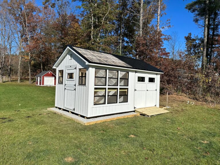 10′ x 16′ Green House/ Shed Combo