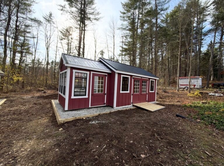 12′ X 24′ Painted Greenhouse Combo