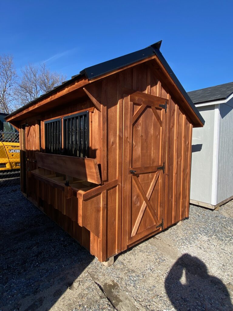 6′ x 12′ Chicken Coop with Run