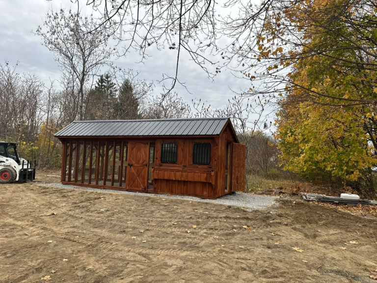 8′ x 24′ Hen House Coop