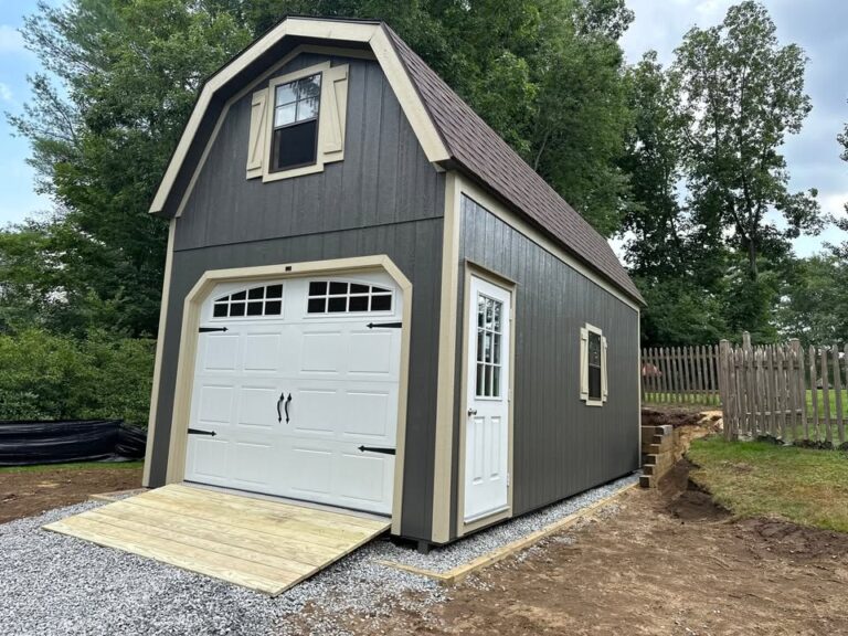 12′ x 24′ 2-Story N.E. Barn Garage