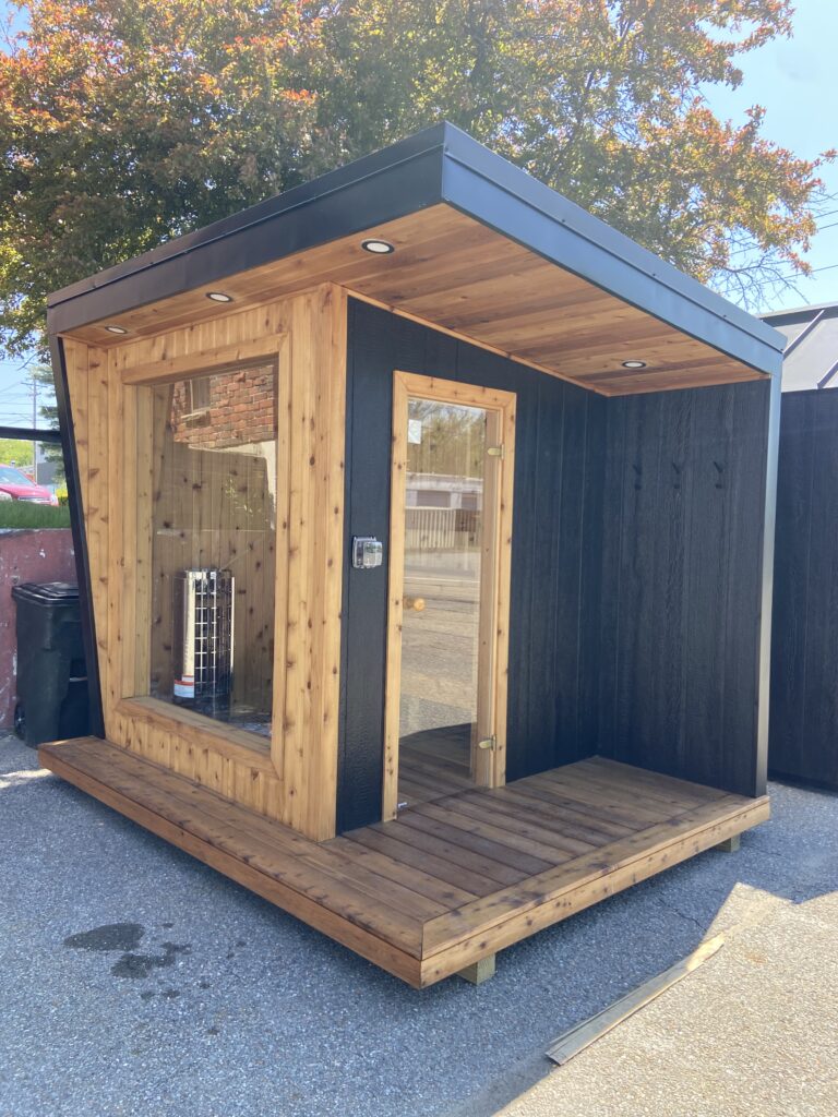 8′ x 10′ Modern Sauna