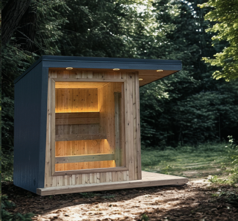 8′ x 10′ Modern Sauna
