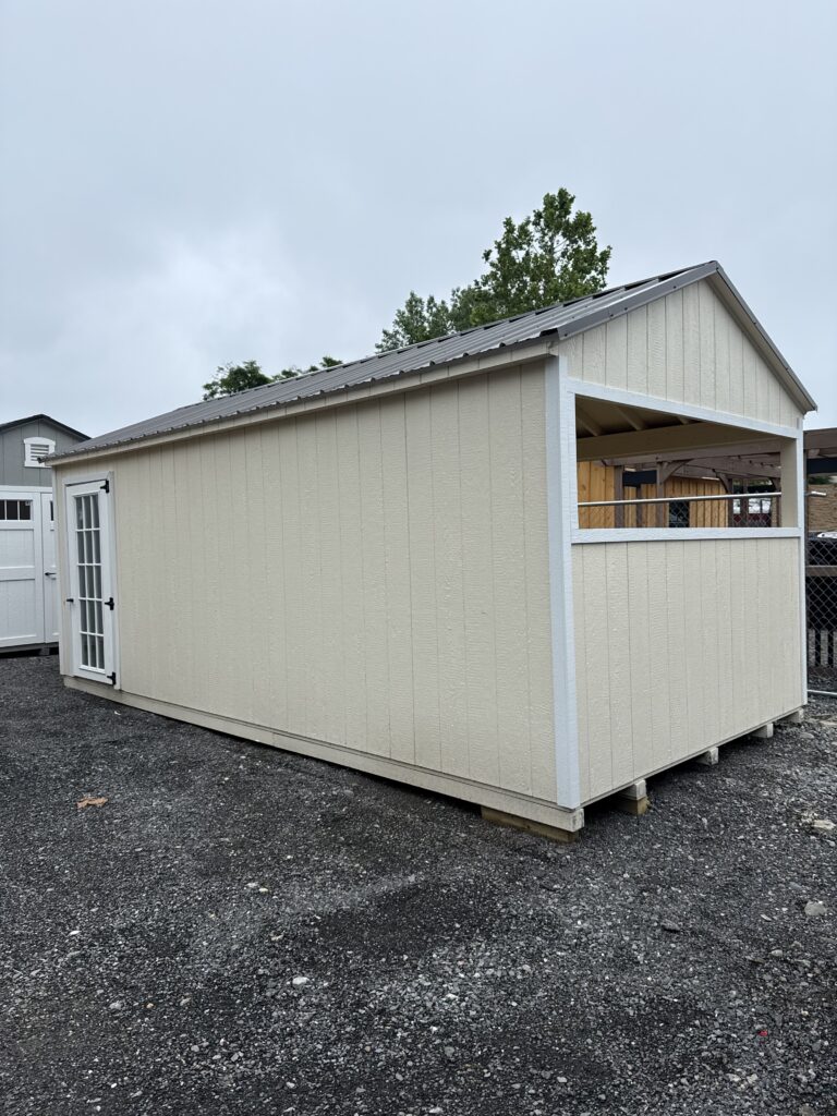 10′ x 20′ Painted A-Frame Porch Serial#00376