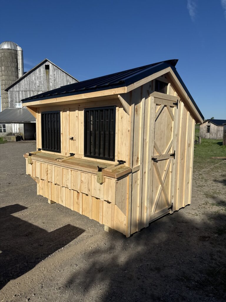 6′ x 8′ Chicken Coop Serial #00439