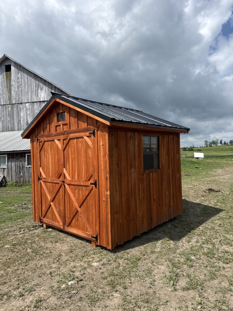 8′ x 8′ Board and Batten Shed Serial #00444