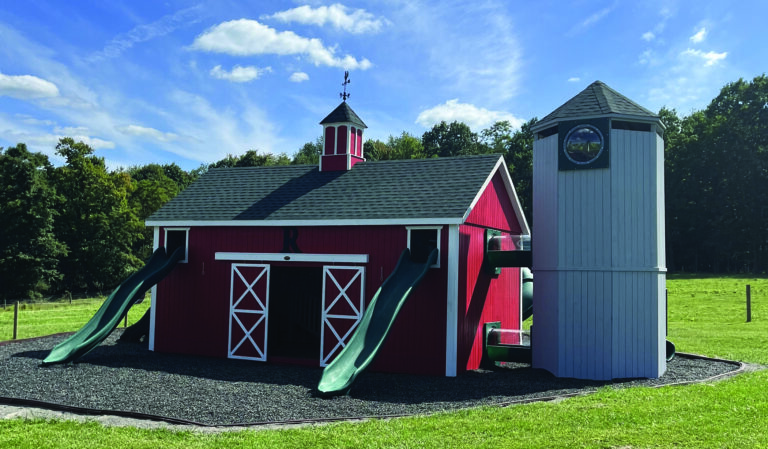 Big Barn and Silo #8000
