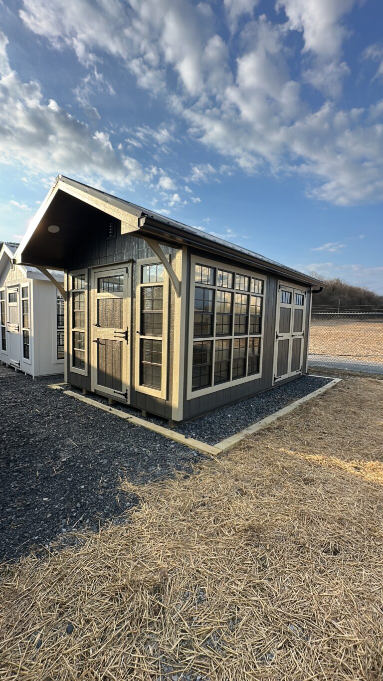 10′ x 16′ Deluxe Combo Greenhouse 