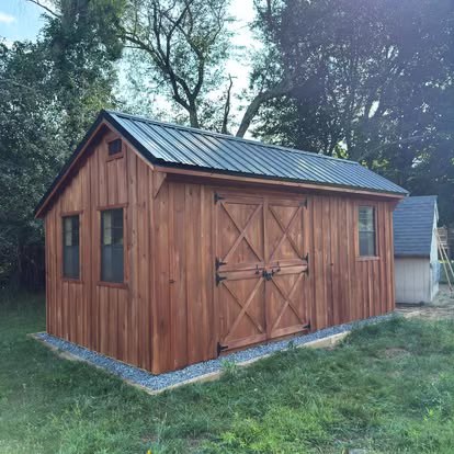 10′ x 18′ Goat run/ tack room