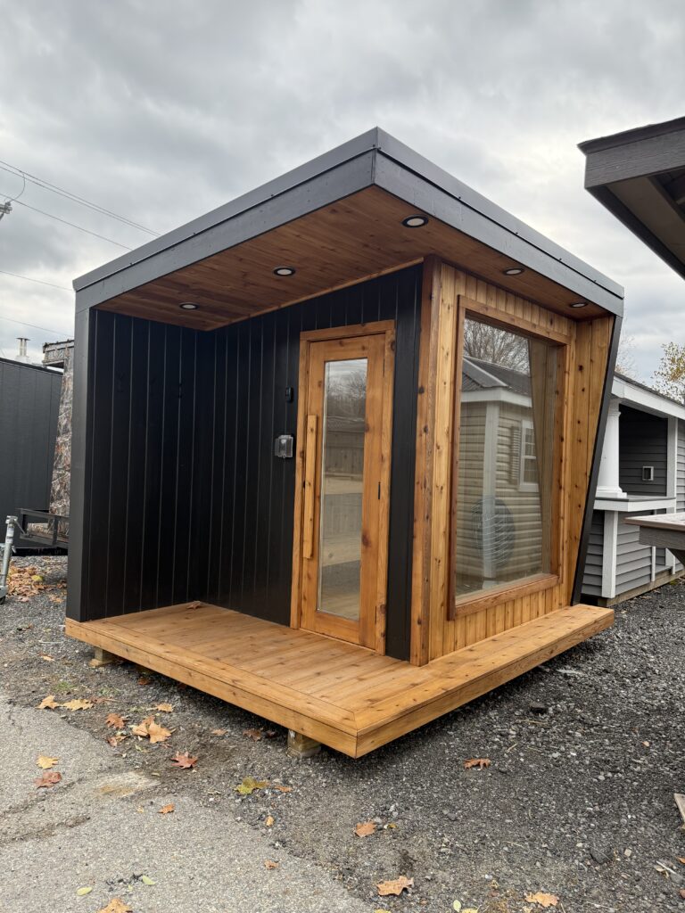 8′ x 10′ Modern Sauna Serial Number #00545