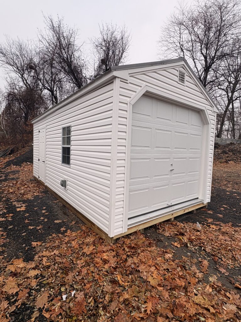 10′ x 20′ Vinyl A-Frame Garage Serial #00494