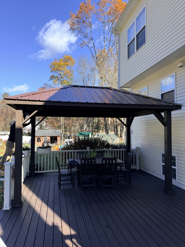 10′ x 14′ Wood Pavilion Hip Roof