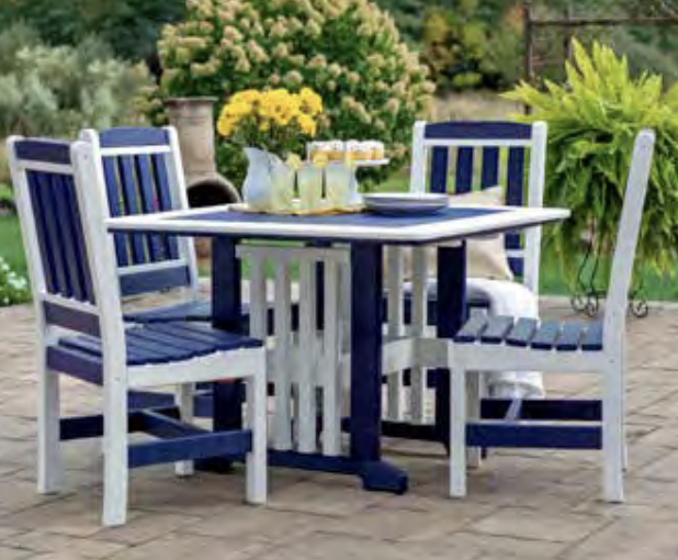 English Garden Dining Height Set