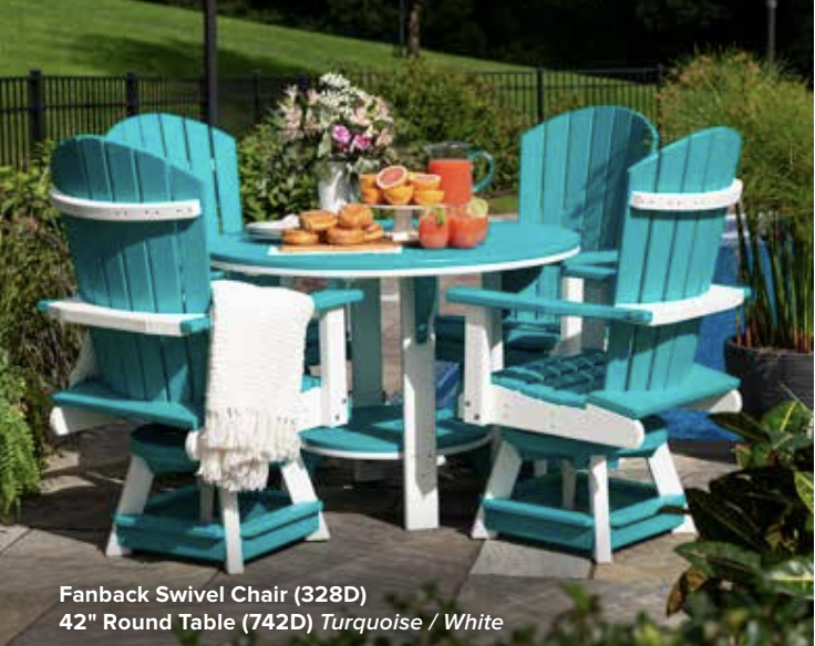 Fanback Dining Set
