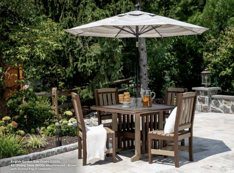 English Garden Dining Height