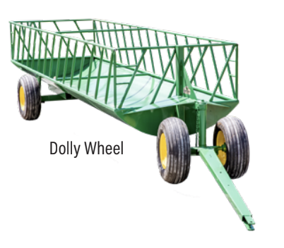 25′ Dolly Wheels Model 4525