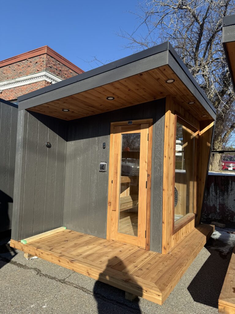 8′ x 10′ Modern Sauna Serial #00546