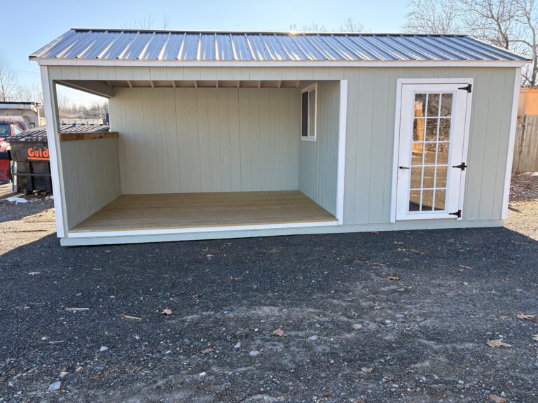 10′ x 20′ Painted A-Frame Porch Serial#00376