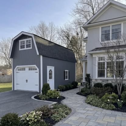 12′ x 24′ Painted New England Dutch Garage Serial #00483