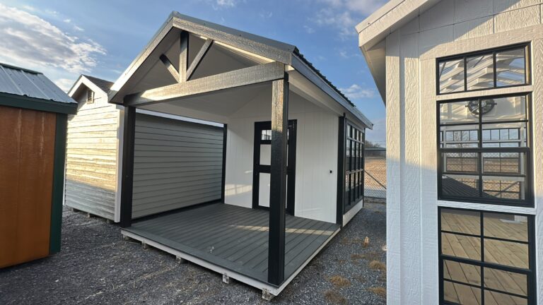 10 x 16 Deluxe Greenhouse W/ Porch