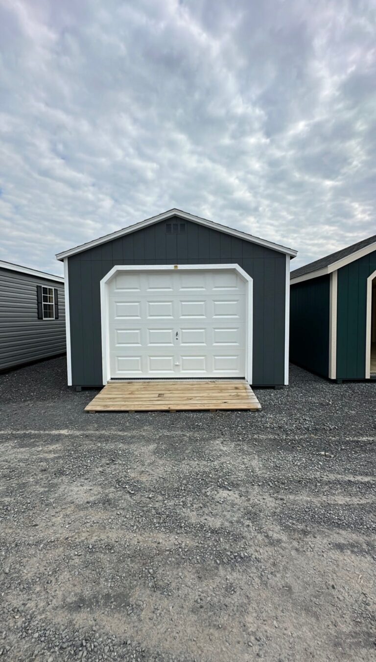 14′ x 32′ Painted New England A Frame Garage
