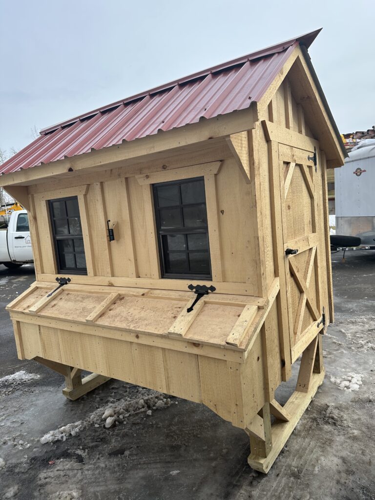 4′ x 6′ Chicken Coop Serial #00510
