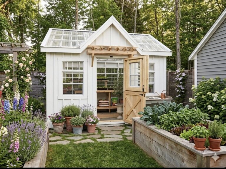 10′ x 12′ New England Cape Greenhouse