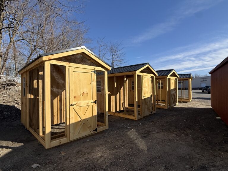 6′ x 10 Standard Chicken Coop w/ Run Serial #00605,00606
