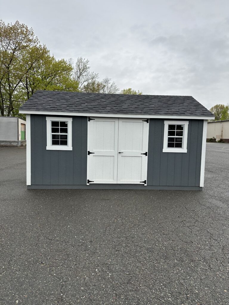 10′ x 16′ Painted New England Cape Shed Serial#00645