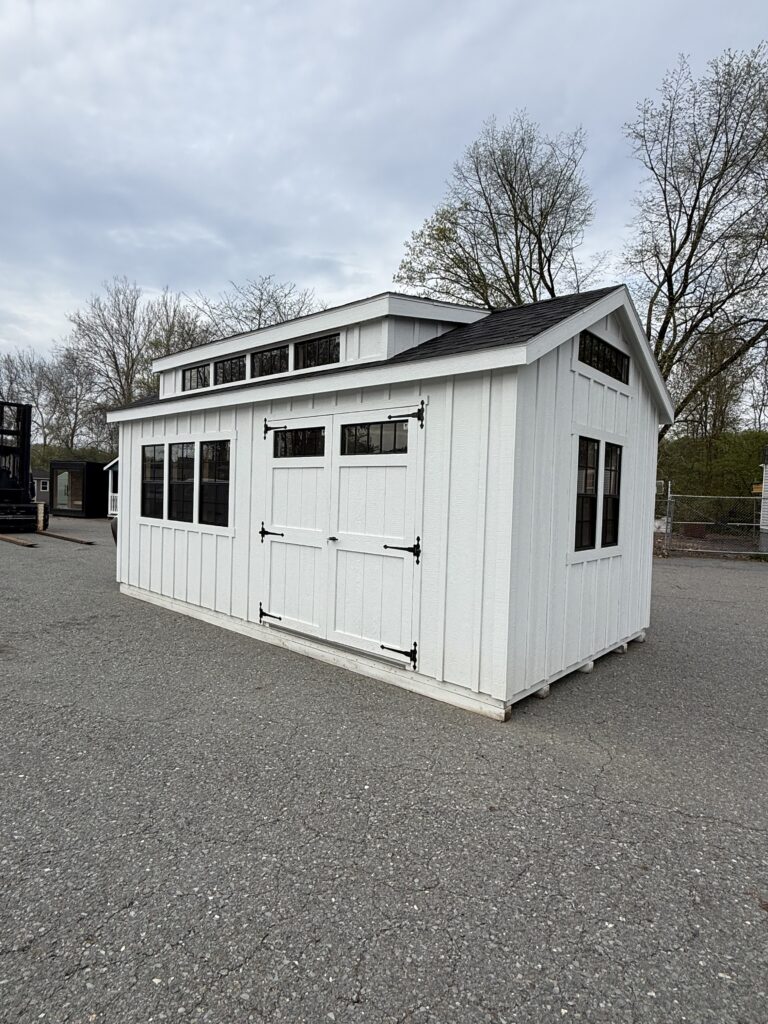 10′ x 19.5′ Painted New England Cape Shed Serial#00518