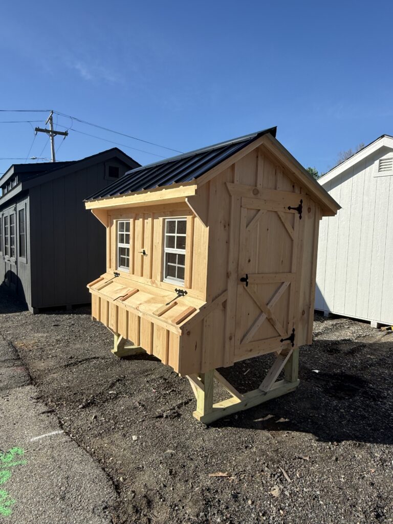 4′ x 6′ Standard Chicken Coop Serial#00532