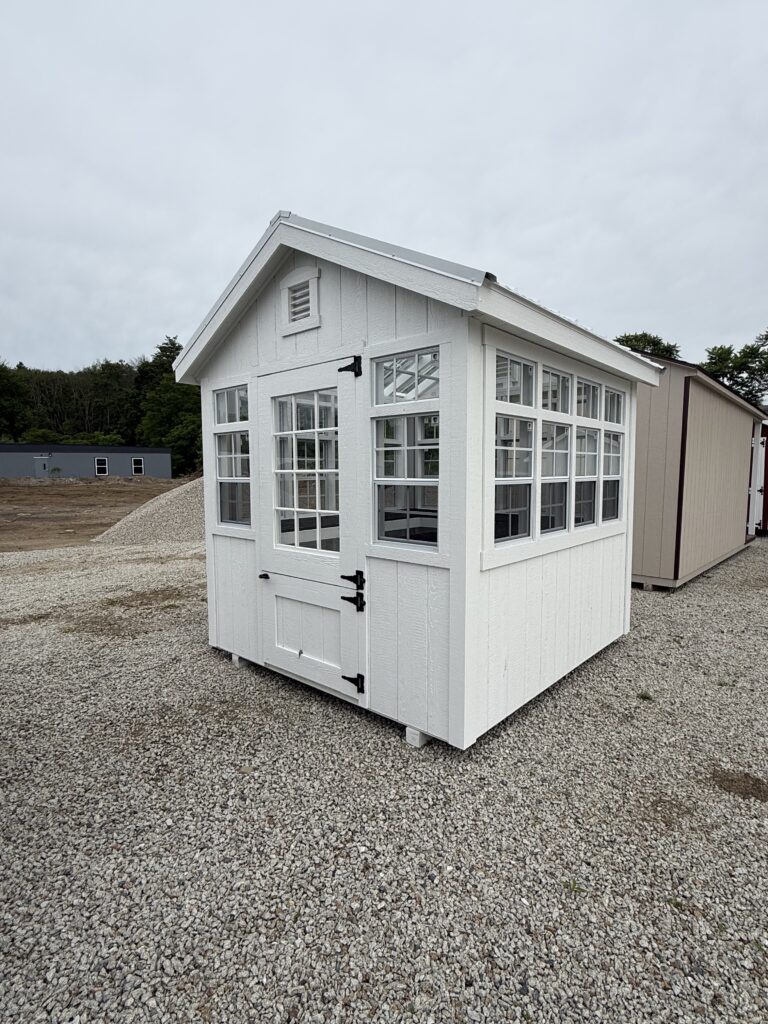8′ x 8′ Painted New England Cape Greenhouse Serial#00521