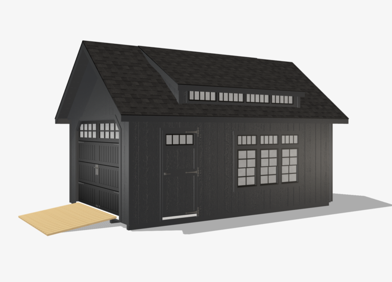Coming Soon…12′ x 20′ Painted Farmhouse Elite Garage Serial#00583