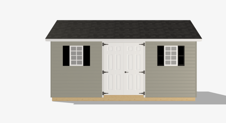 Coming Soon… 8′ x 12′ Vinyl Cape Shed Serial#00675