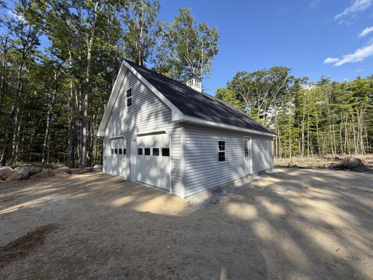 24′ x 32′ Vinyl 1/2 Two Story Garage Serial#00642