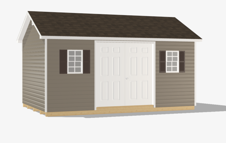 Coming Soon… 10′ x 16′ Vinyl Cape Shed Serial#00630