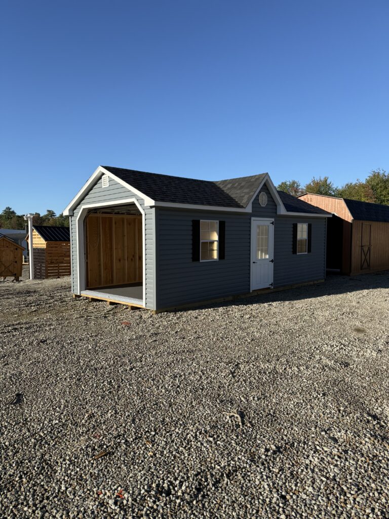 12′ x 24′ Vinyl Cape Garage Serial#00585